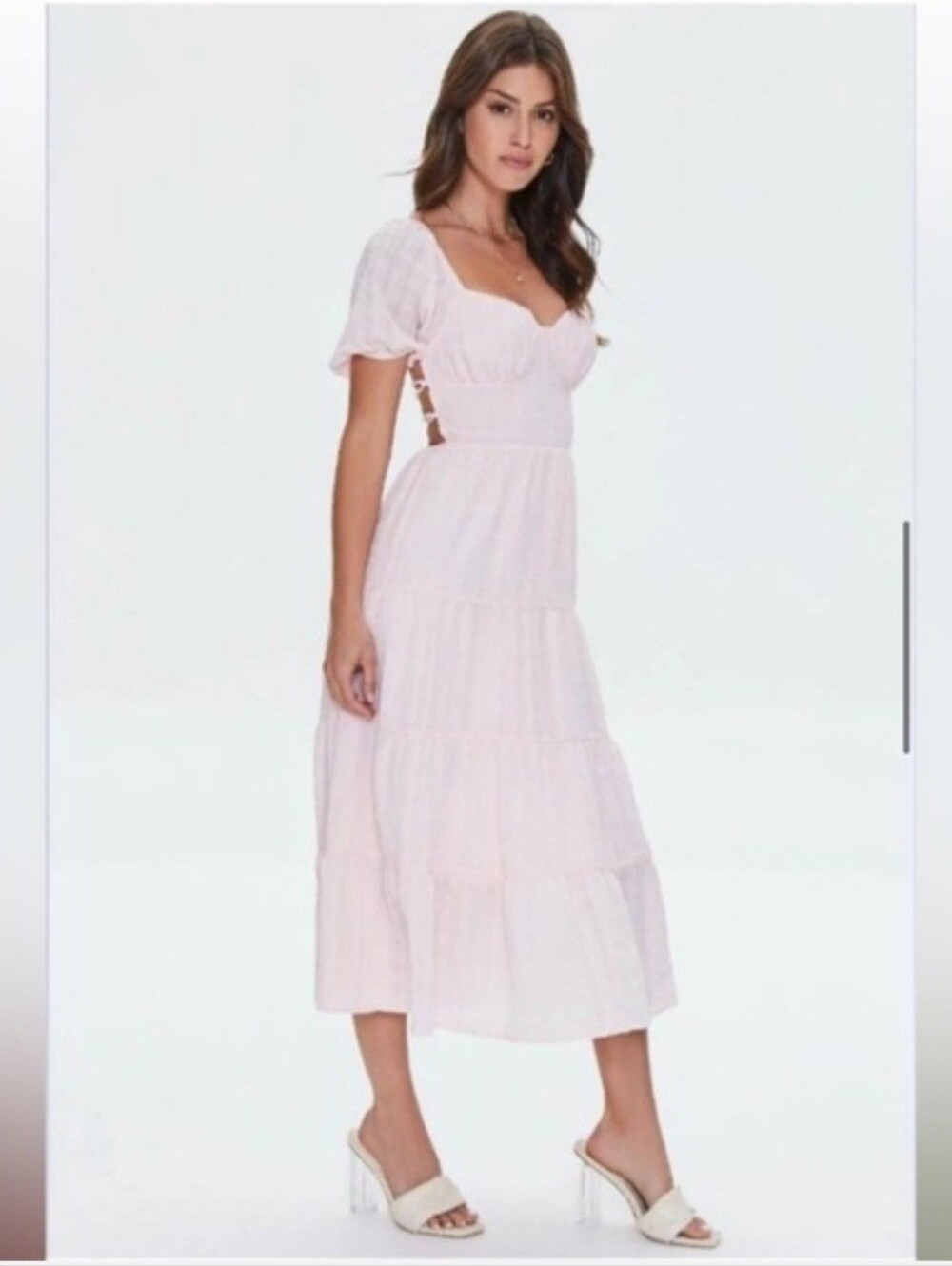 Forever 21 Sz Small Dress, Light Pink, EUC